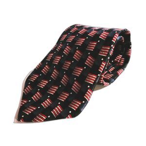 American Traditions Red White Blue Tie Necktie Silk July 4th USA Patriotic